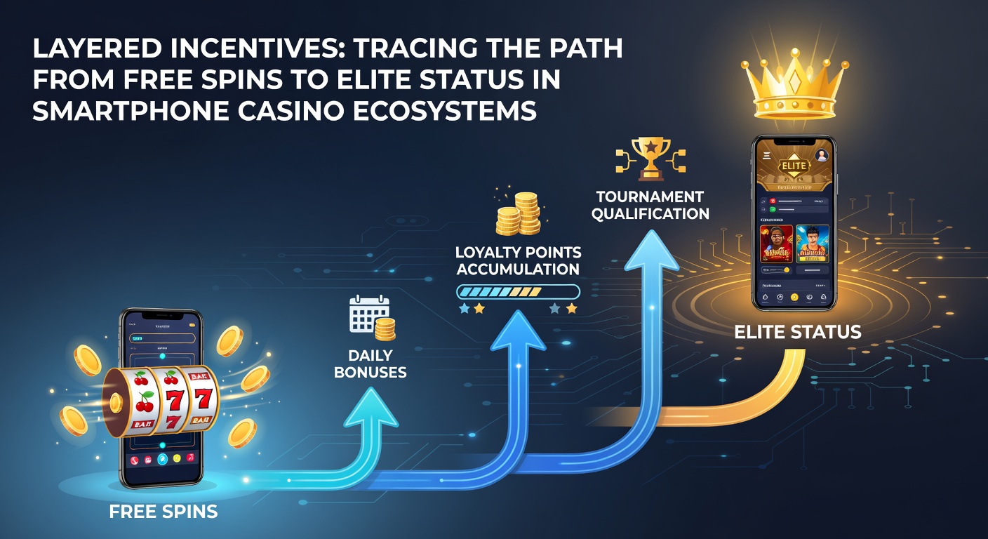 Mobile screen showing VIP tier progression with elite status badges and reward summaries